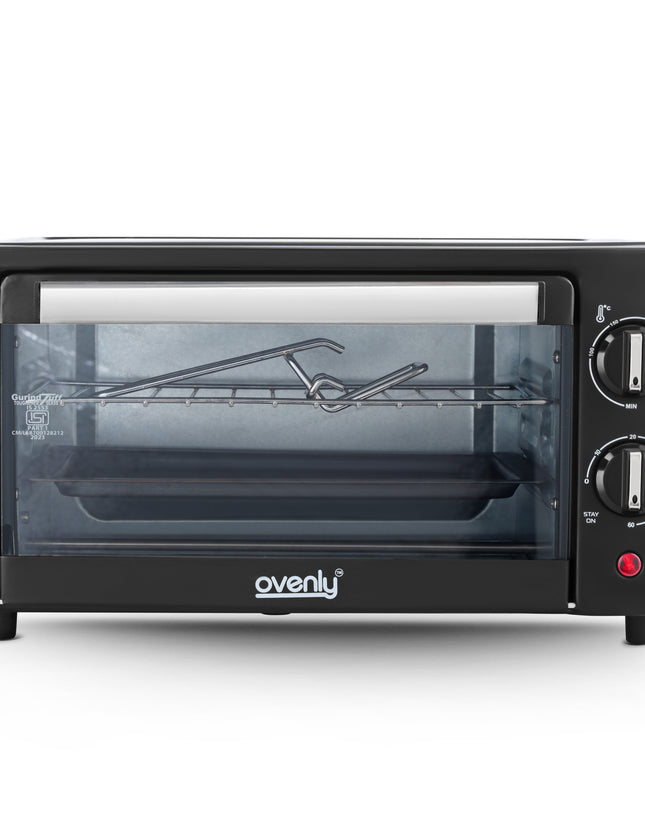 ELECTRIC OVEN 10 LITES (BLACK)