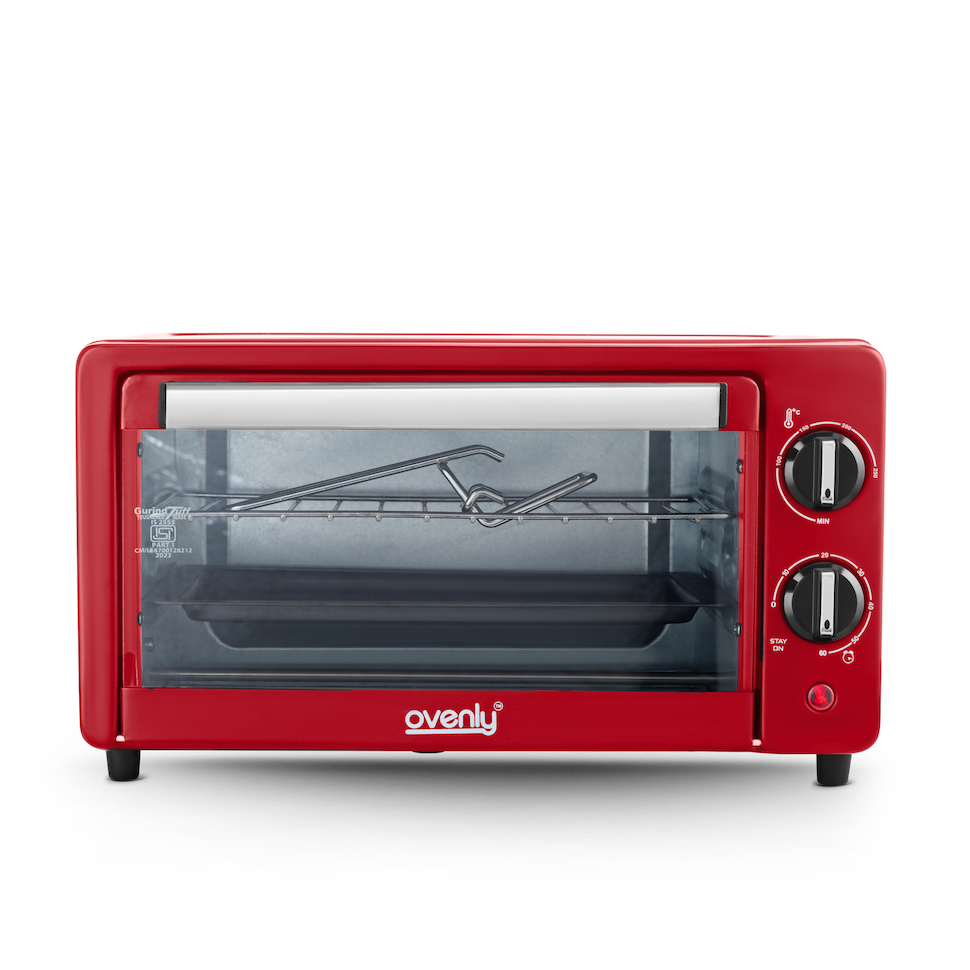ELECTRIC OVEN 10 LITRE (RED)